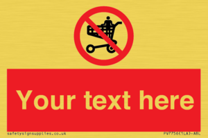 Custom prohibition no standing in trolley